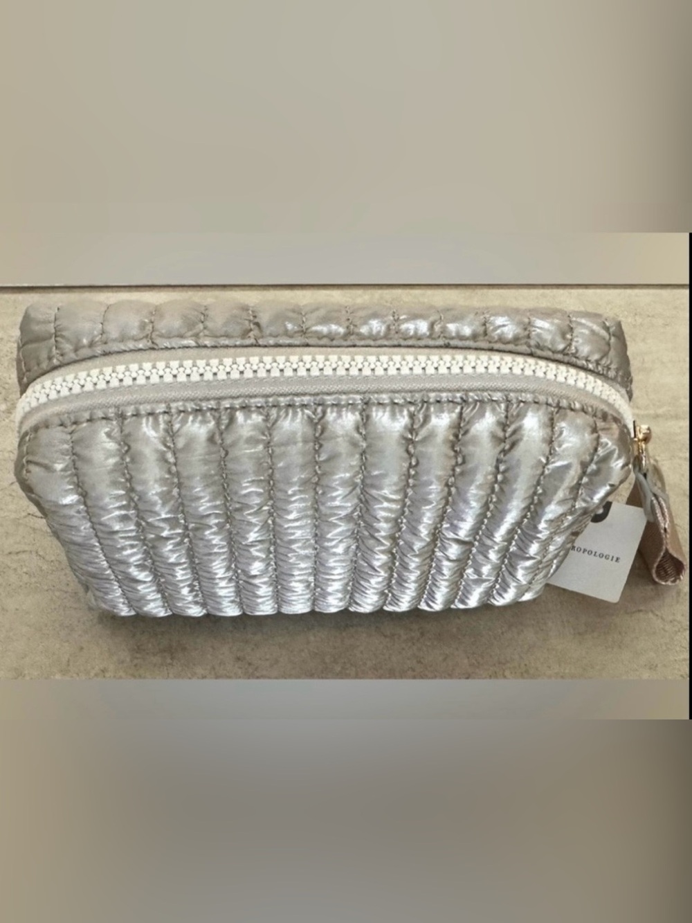Anthropologie Shiraleah Logan Small Boxy Cosmetic Bag - Picture 6 of 11